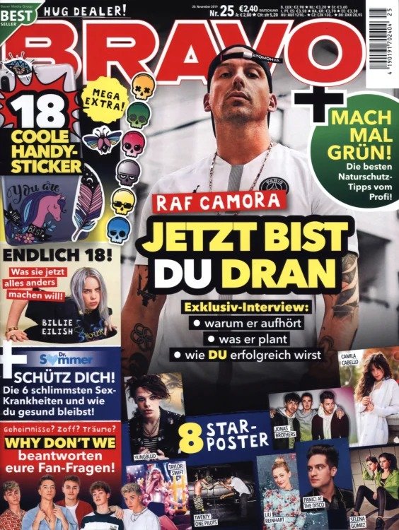 Bravo Revista Alemanha 2019-25 Edição original