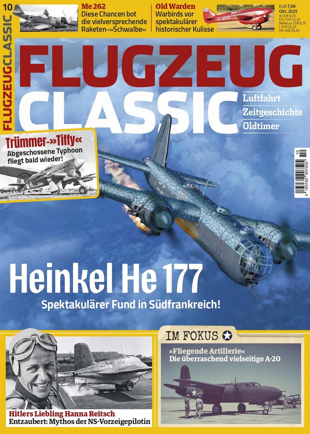Flugzeug Classics Magazin Deutschland 2025-10 Hanna Reitsch