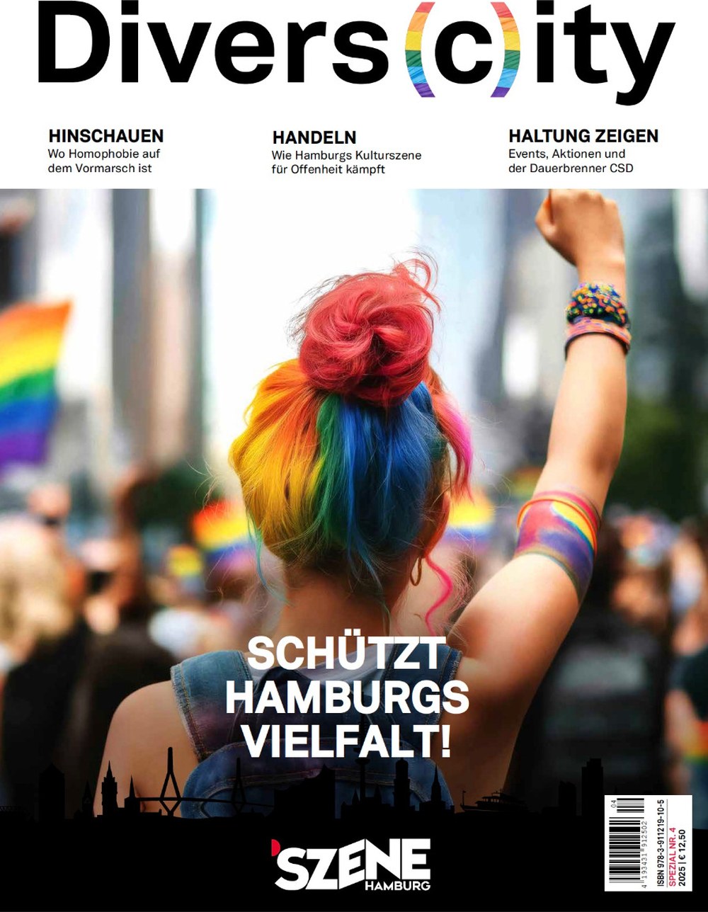 Szene Hamburg 2025-04 Original Print Issue