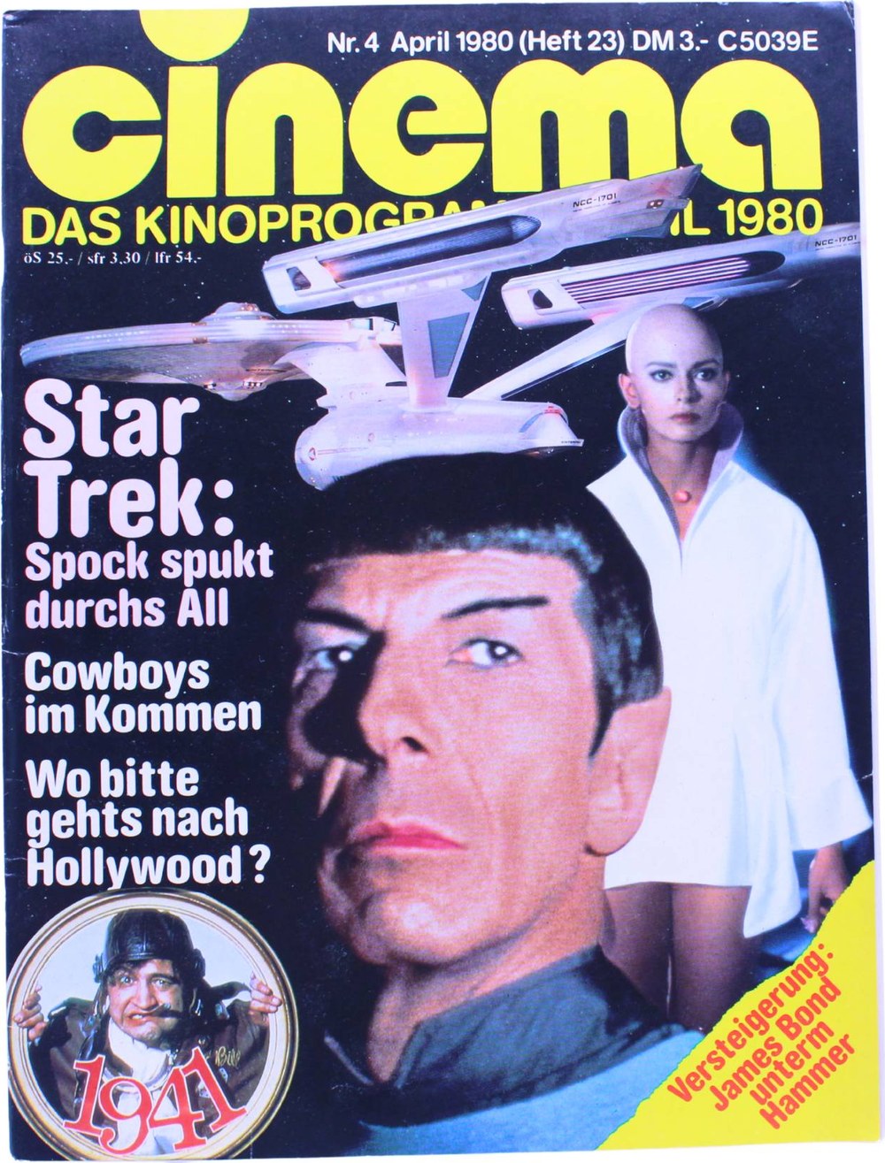 Cinema Magazine Allemagne 1980-23 Leonard Nimoy Persis Khambatta Édition originale