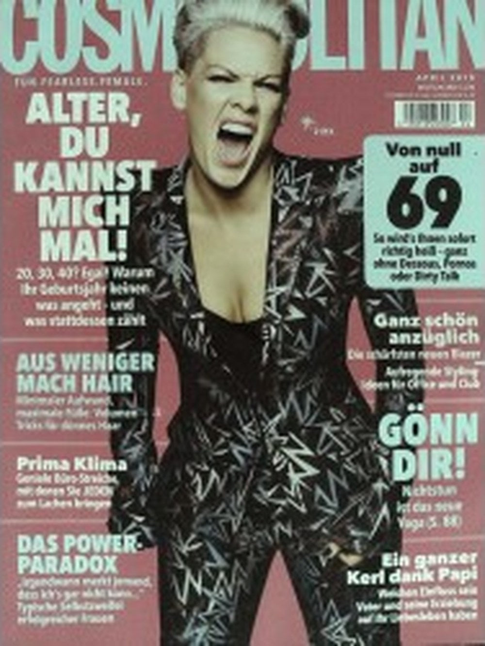 Cosmopolitan Revista Alemania 2018-03 Pink Edición original