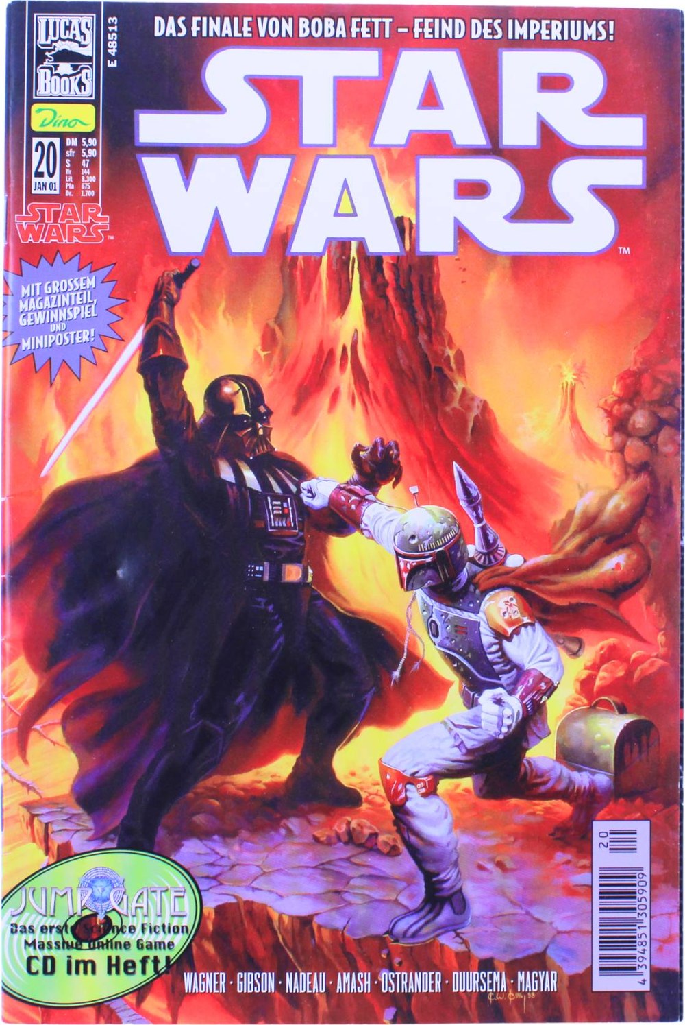 Star Wars Comic Deutschland 2001-20 Darth Vader Boba Fett