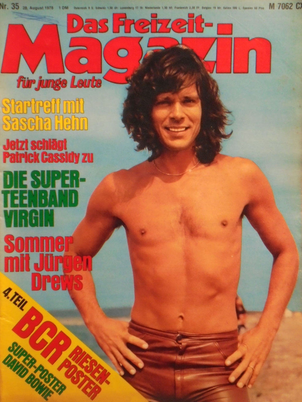 Freizeit Magasin Royale Tyskland 1978-35 – Sascha Hehn Patrick Cassidy Jürgen Drews Virgin – Originaludgave
