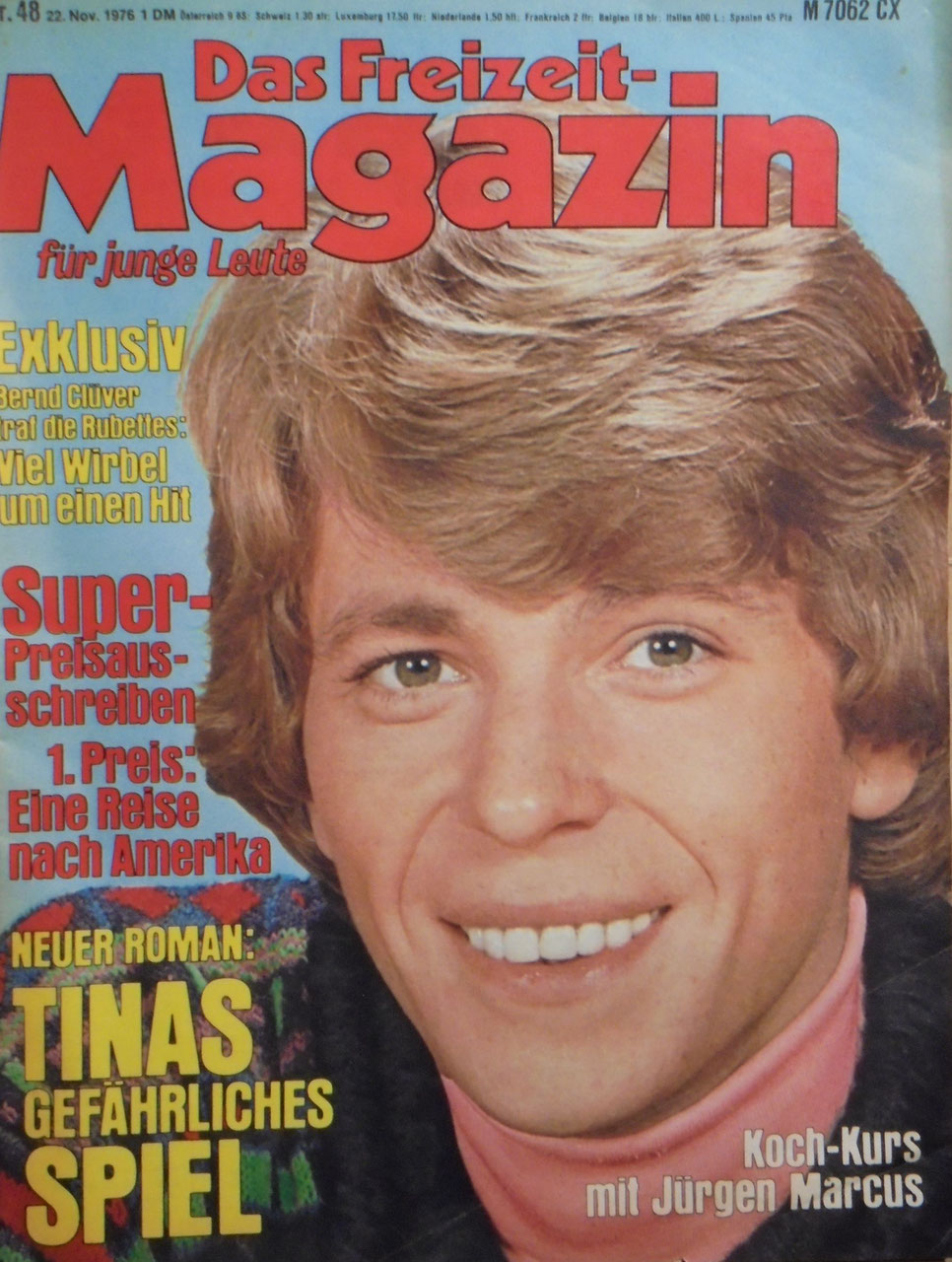 Freizeit Tijdschrift Royale Duitsland 1976-48 – Bernd Clüver – Originele uitgave