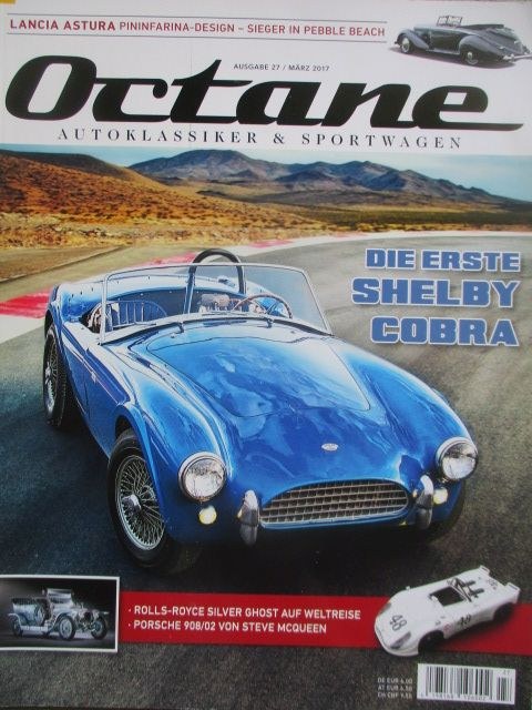 Octane Revista Alemanha 2017-03 Steve McQueen Edição original