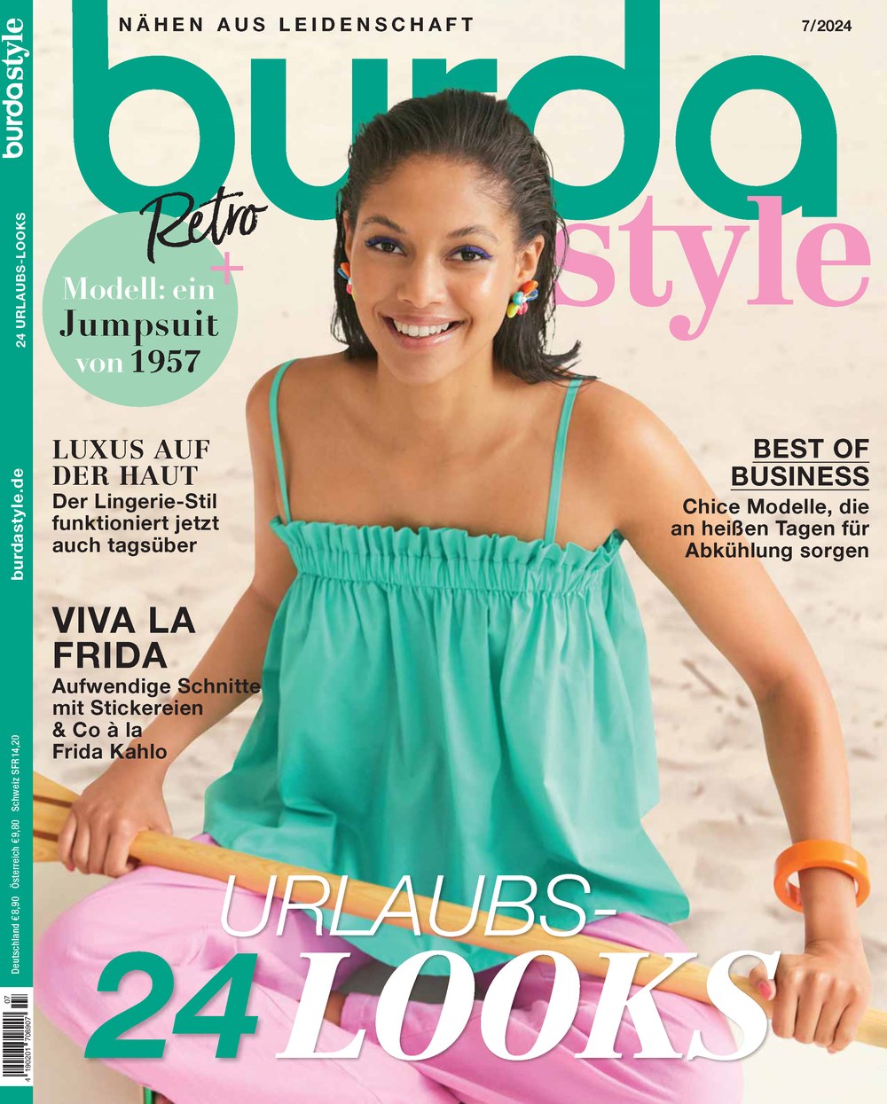 Burda Style Revista Alemanha 2024-07 Edição original