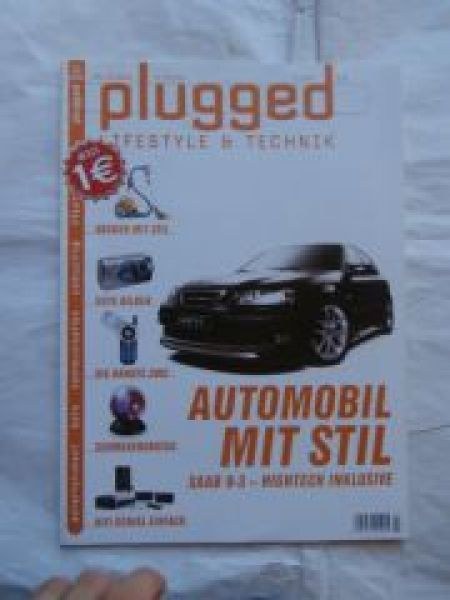 Plugged Magazin Frankreich 2003-03 Saab 9-3 Automobil Lifestyle