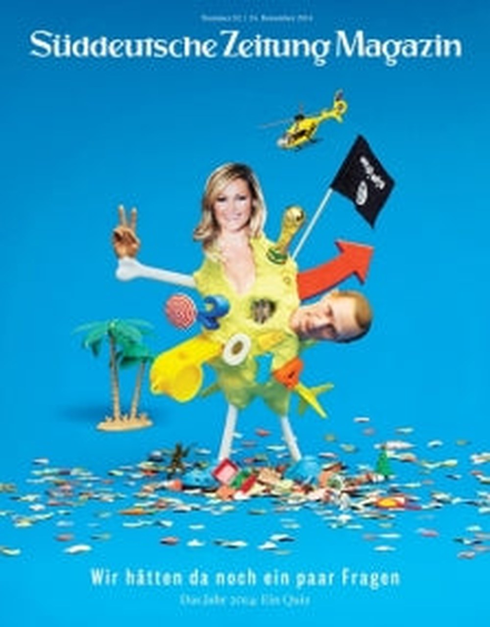 Süddeutsche Zeitung Revista Alemania 2014-52 Helene Fischer Edición original