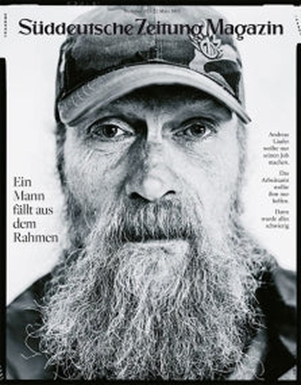 Süddeutsche Zeitung Magazine Allemagne 2013-12 Andreas Gailer Édition originale