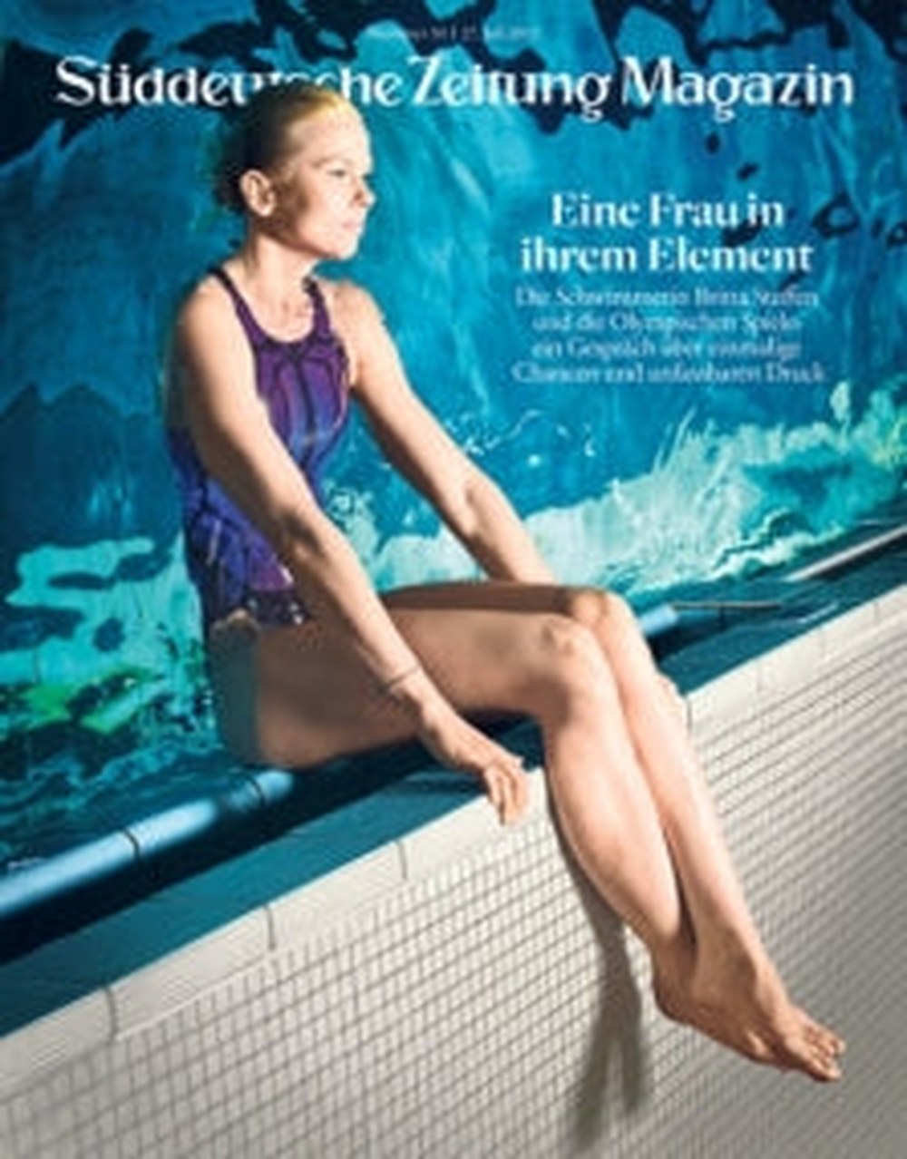 Süddeutsche Zeitung Rivista Germania 2012-30 Britta Steffen Edizione originale