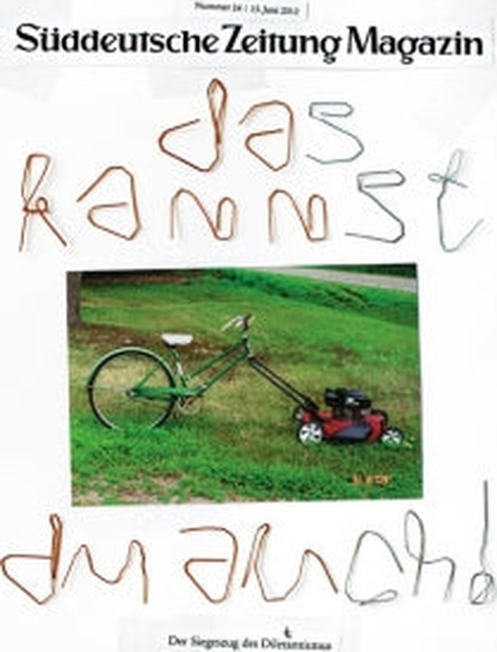 Süddeutsche Zeitung Revista Alemania 2012-24 Edición original