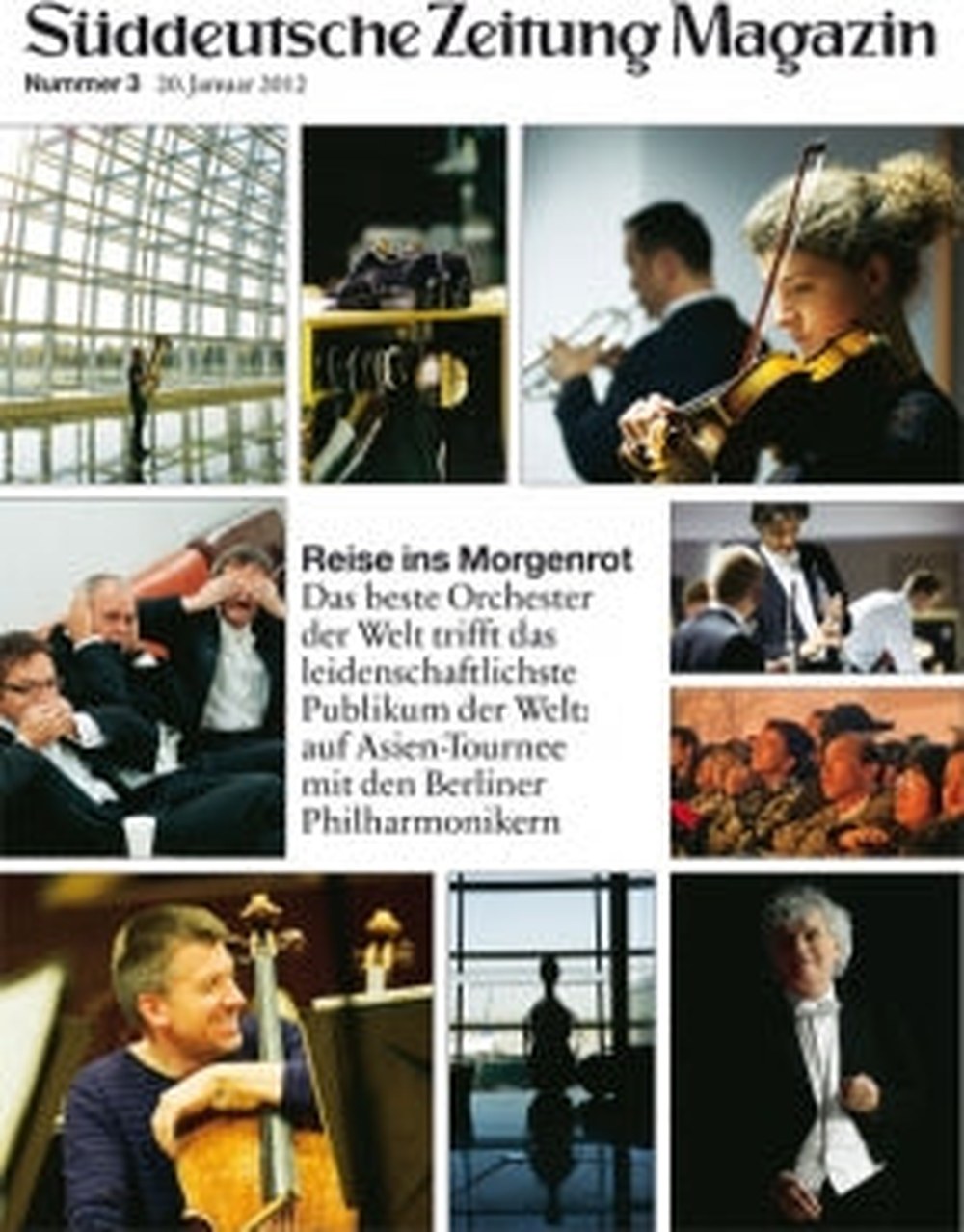 Süddeutsche Zeitung Tijdschrift Duitsland 2012-03 – Berliner Philharmoniker – Originele uitgave