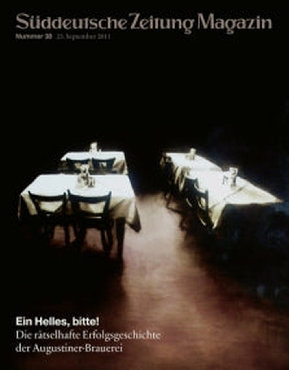 Süddeutsche Zeitung Magazin Deutschland 2011-38 Augustiner-Brauerei Bier Brauerei