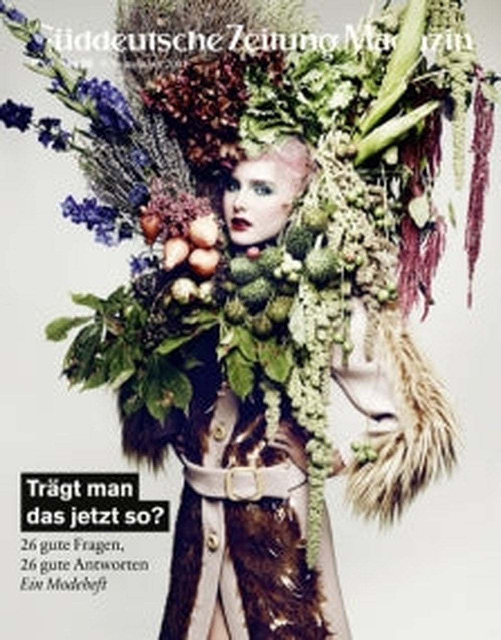 Süddeutsche Zeitung Magazin Deutschland 2011-36 Mode Modeheft Pflanzenkostüm
