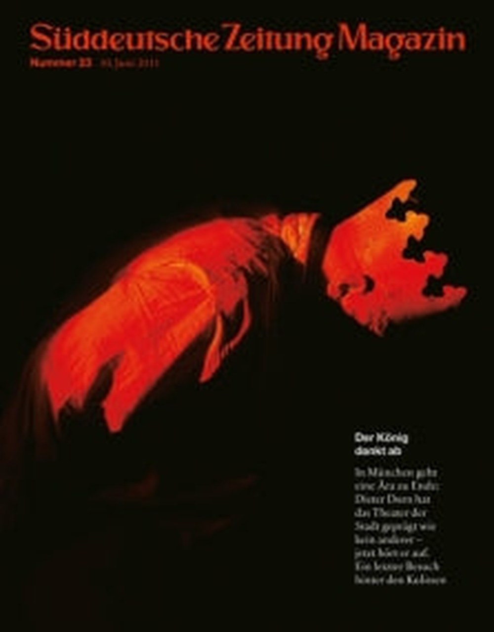 Süddeutsche Zeitung Magazine Allemagne 2011-23 – Dieter Dorn – Édition originale
