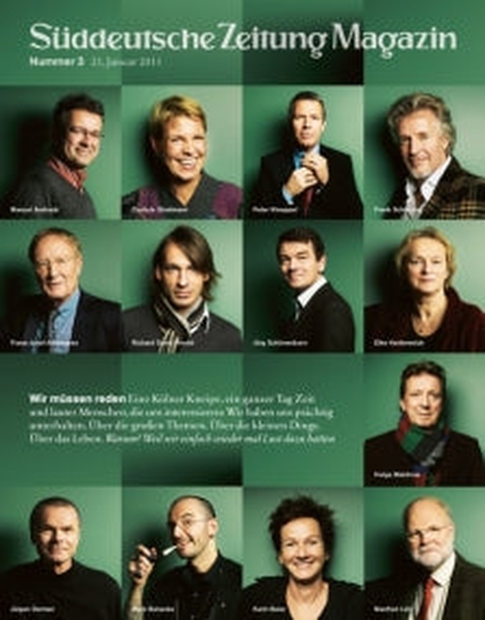Süddeutsche Zeitung Magazin Deutschland 2011-03 Gespräch Kölner Kneipe Diskussion