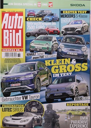 Auto Bild Magazin Deutschland 2026-36 Automagazin Gebrauchtwagen VW Tayron