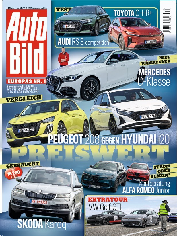 Auto Bild Revista Alemanha 2026-34 Edição original