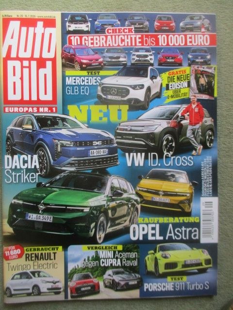 Auto Bild Revista Alemania 2026-29 Edición original
