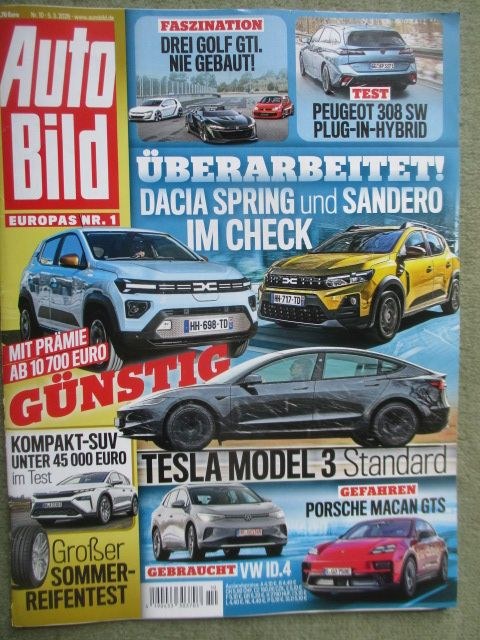 Auto Bild Revista Alemania 2026-10 Edición original