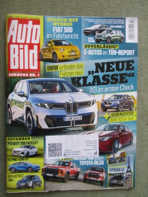 Auto Bild Revista Alemanha 2025-50 Edição original
