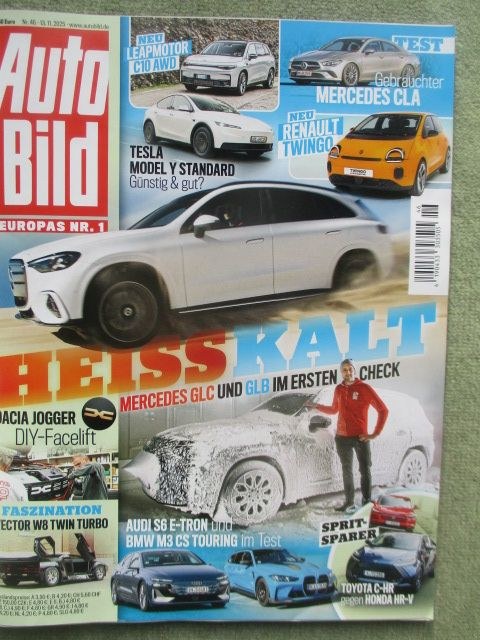 Auto Bild Rivista Germania 2025-46 Edizione originale