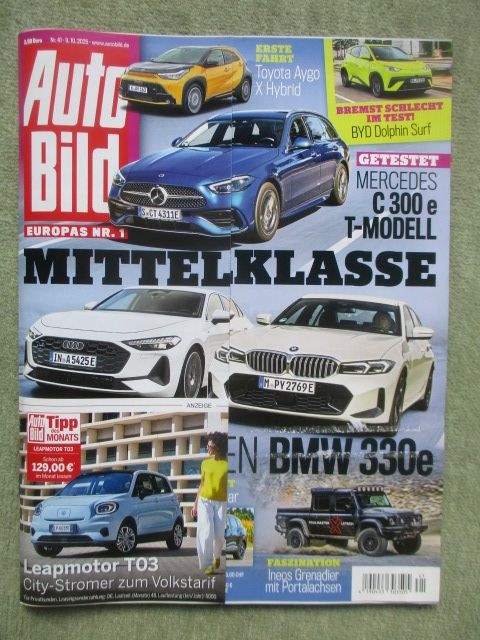 Auto Bild Magasin Tyskland 2025-41 Originalutgåva