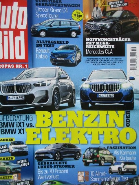 Auto Bild Magazine Allemagne 2025-12 Édition originale