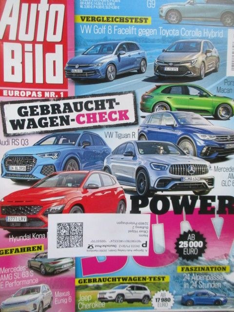 Auto Bild Tijdschrift Duitsland 2024-33 Originele uitgave