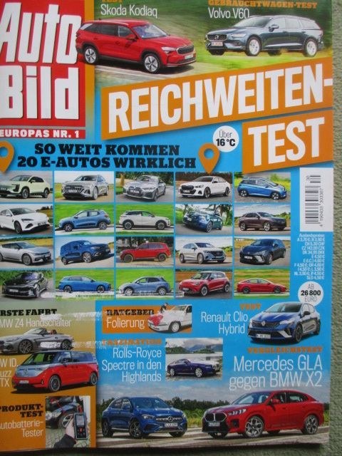 Auto Bild Tijdschrift Duitsland 2024-30 Originele uitgave