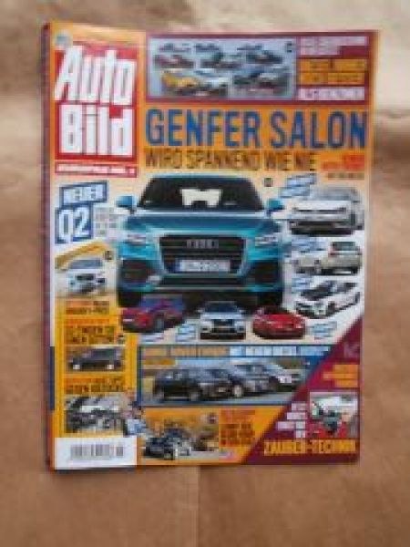 Auto Bild Lehti Saksa 2016-03 Alkuperäinen painos