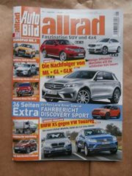 Auto Bild Magazin Deutschland 2015-01 SUV Allradantrieb Mercedes ML