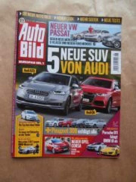 Auto Bild Lehti Saksa 2014-28 Alkuperäinen painos