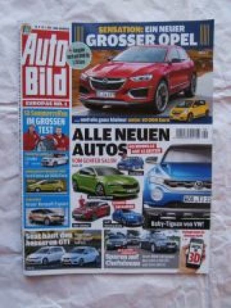 Auto Bild Lehti Saksa 2014-09 Alkuperäinen painos