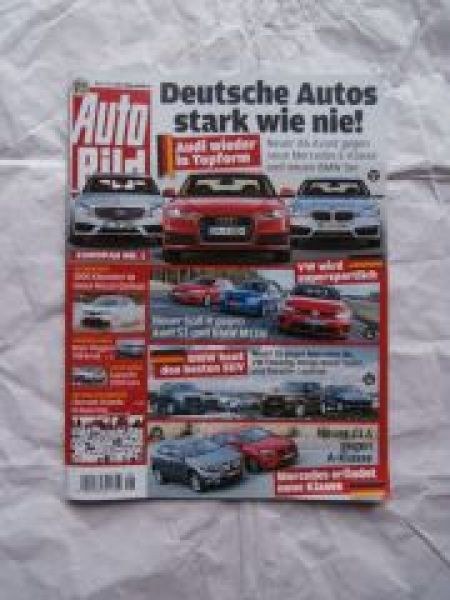 Auto Bild Tijdschrift Duitsland 2014-08 Originele uitgave