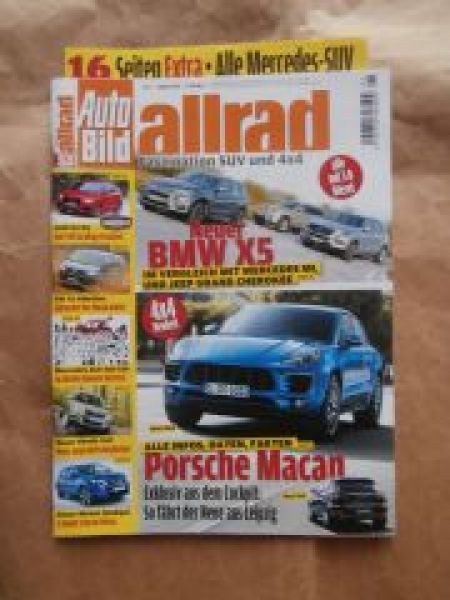 Auto Bild Lehti Saksa 2014-01 Alkuperäinen painos