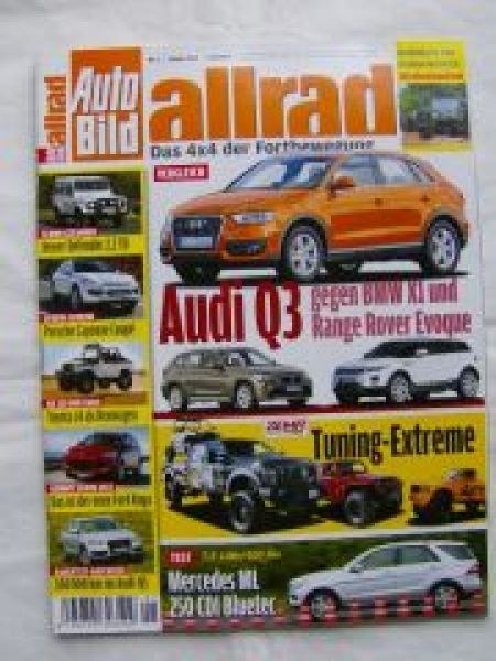 Auto Bild Tijdschrift Duitsland 2012-01 Originele uitgave