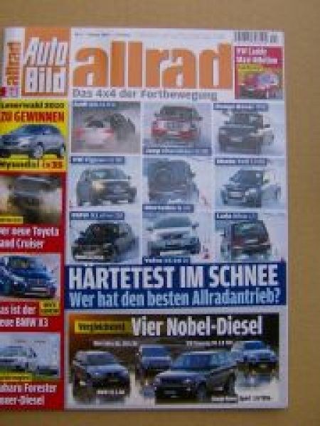Auto Bild Lehti Saksa 2010-02 Alkuperäinen painos