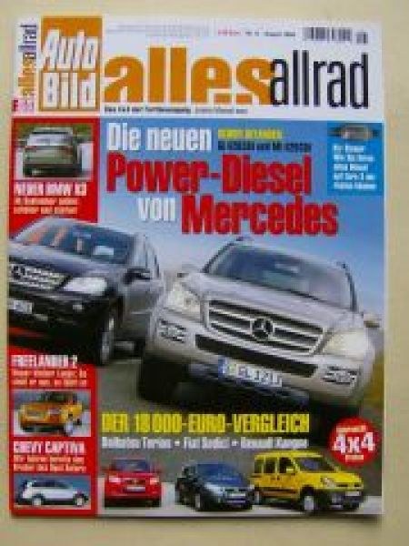 Auto Bild Magazine Allemagne 2006-08 Édition originale