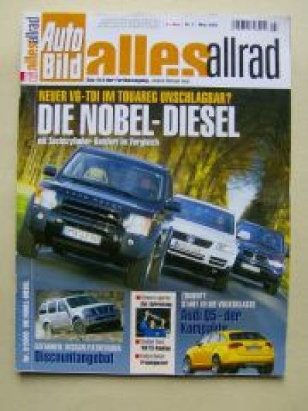 Auto Bild Magazin Deutschland 2005-03 Volkswagen Touareg V6 TDI Nobel-Diesel