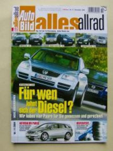 Auto Bild Revista Alemania 2004-11 Edición original