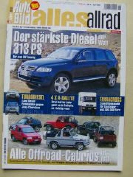 Auto Bild Magazin Deutschland 2002-06 VW Touareg Diesel 313 PS