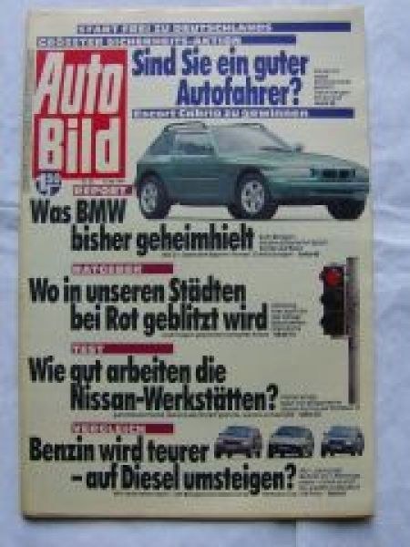 Auto Bild Lehti Saksa 1991-20 Alkuperäinen painos