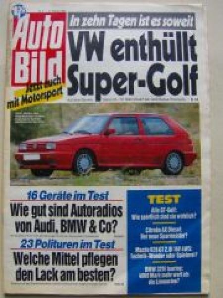 Auto Bild Tijdschrift Duitsland 1989-09 Originele uitgave