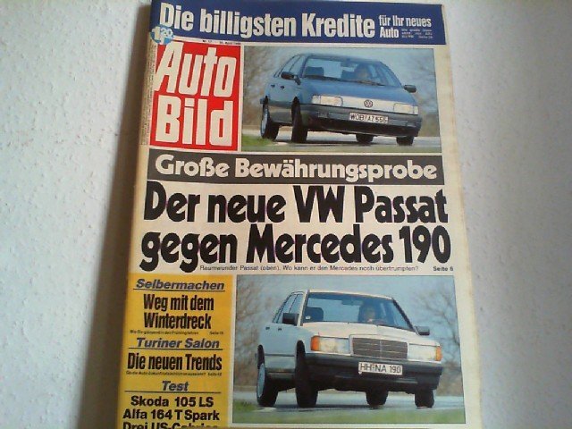 Auto Bild Tijdschrift Duitsland 1988-17 Originele uitgave