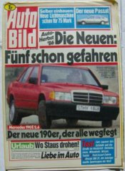 Auto Bild Magasin Tyskland 1986-26 Originaludgave