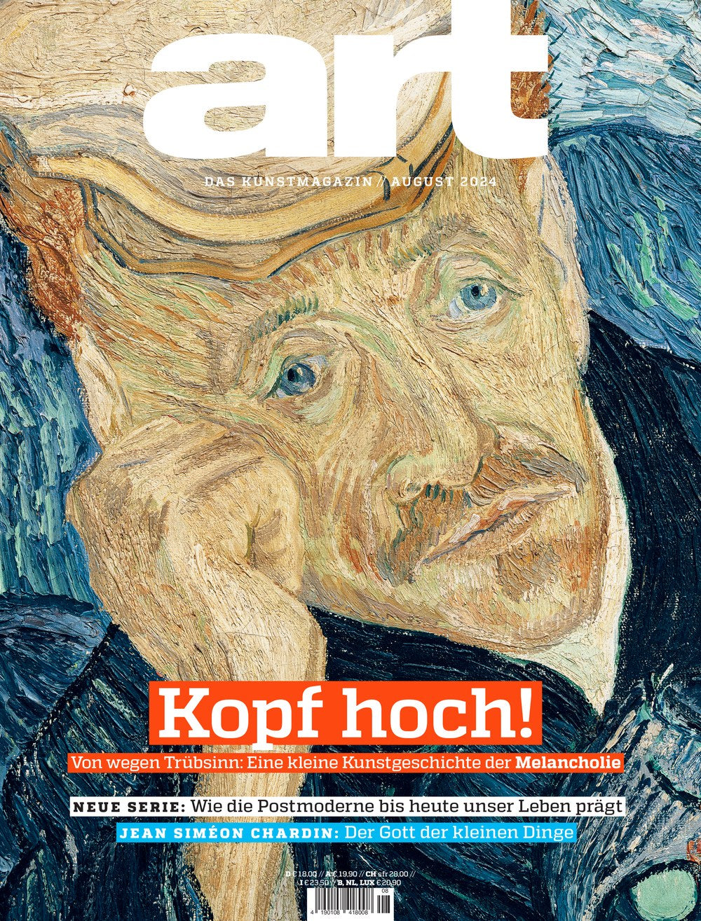 Art Magazin Deutschland 2024-08 Vincent Van Gogh Jean Siméon Chardin