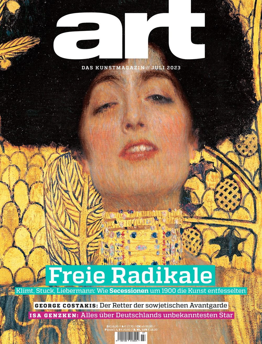 Art Revista Alemania 2023-07 – Gustav Klimt George Costakis Isa Genzken Franz Von Stuck Max Liebermann – Edición original