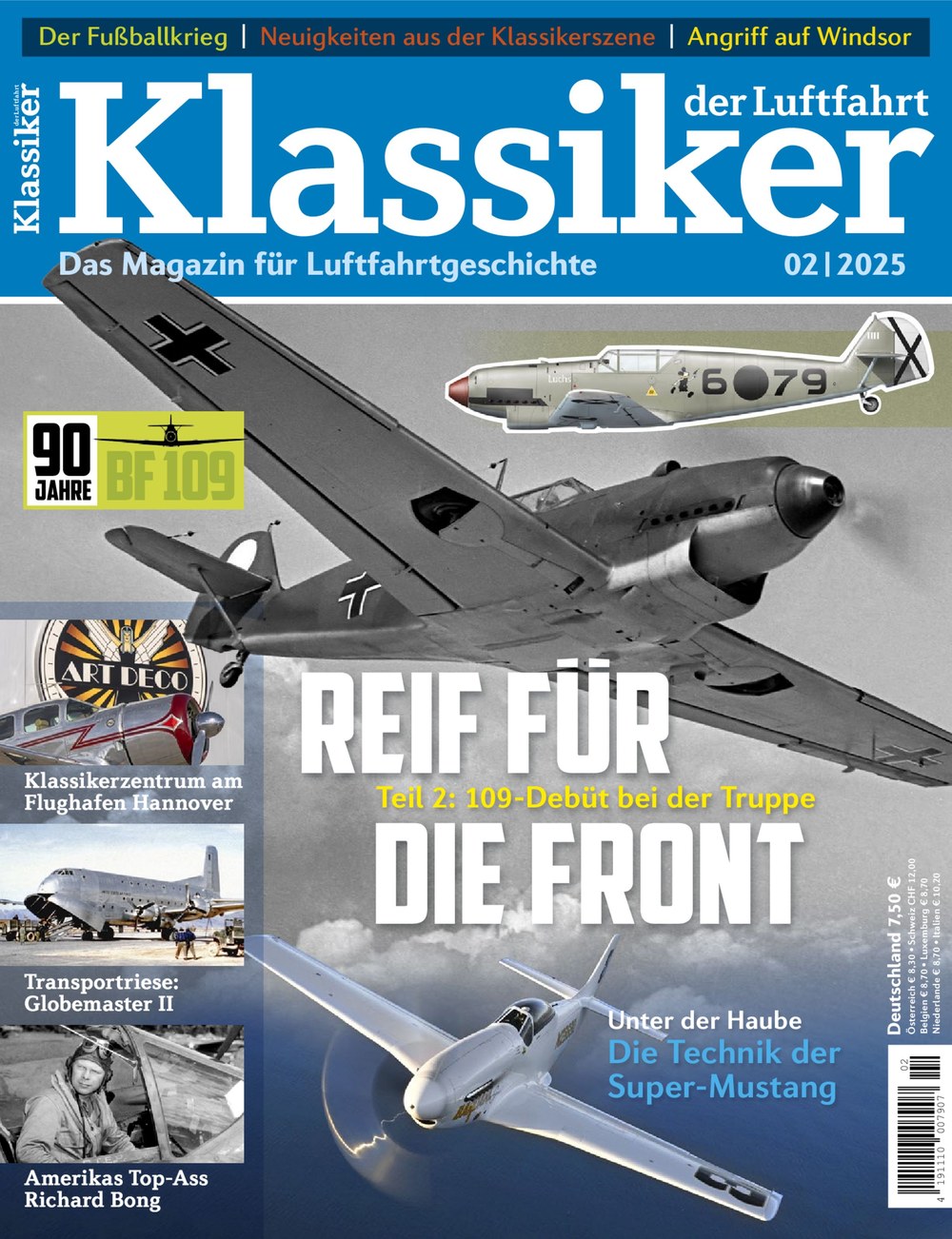 TV Klassiker Magazine Allemagne 2025-02 – Richard Bong – Édition originale