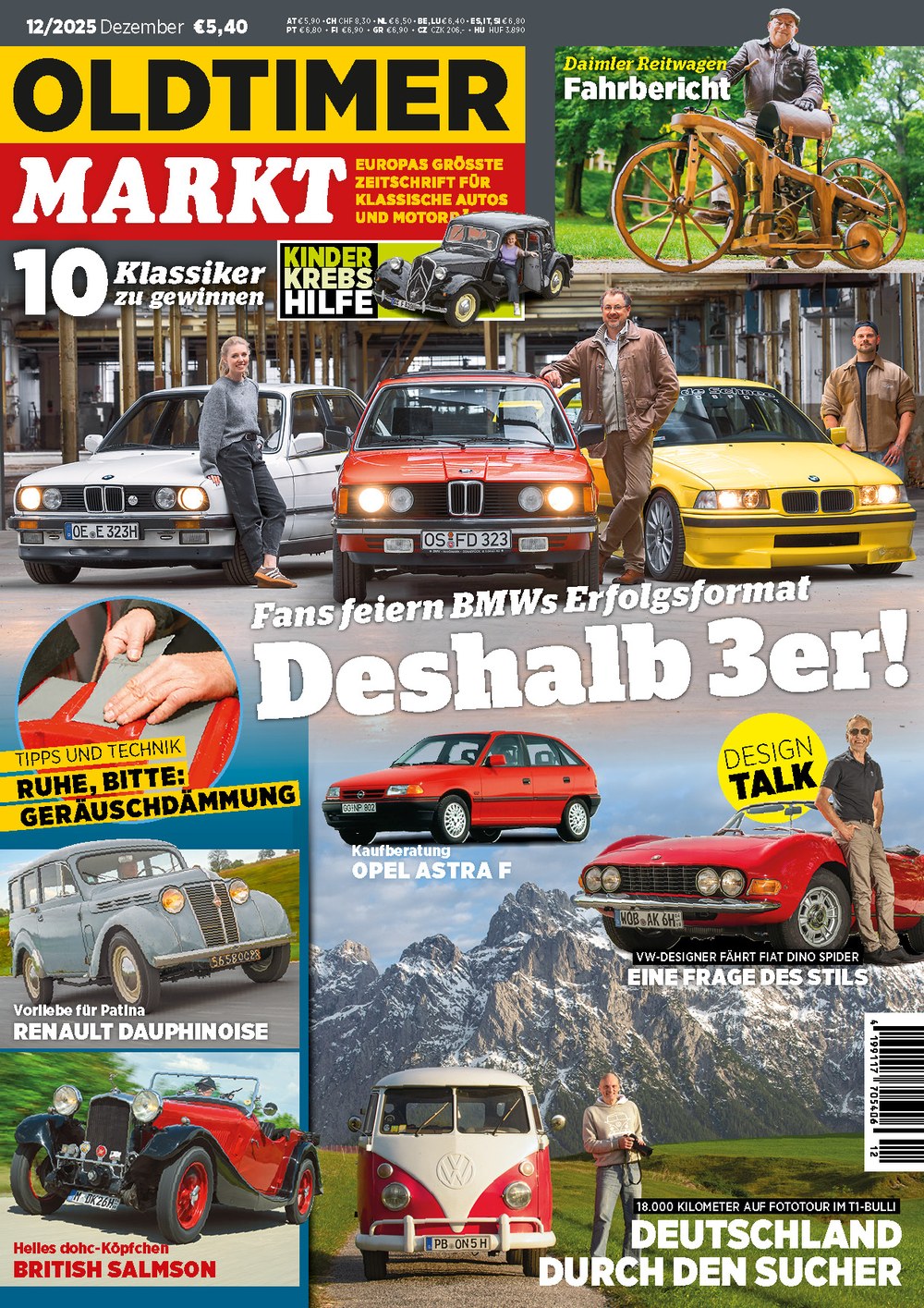 Oldtimer Markt Revista Alemanha 2025-12 Edição original